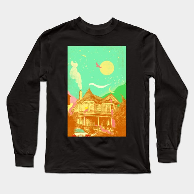 LUNA HOUSE Long Sleeve T-Shirt by Showdeer